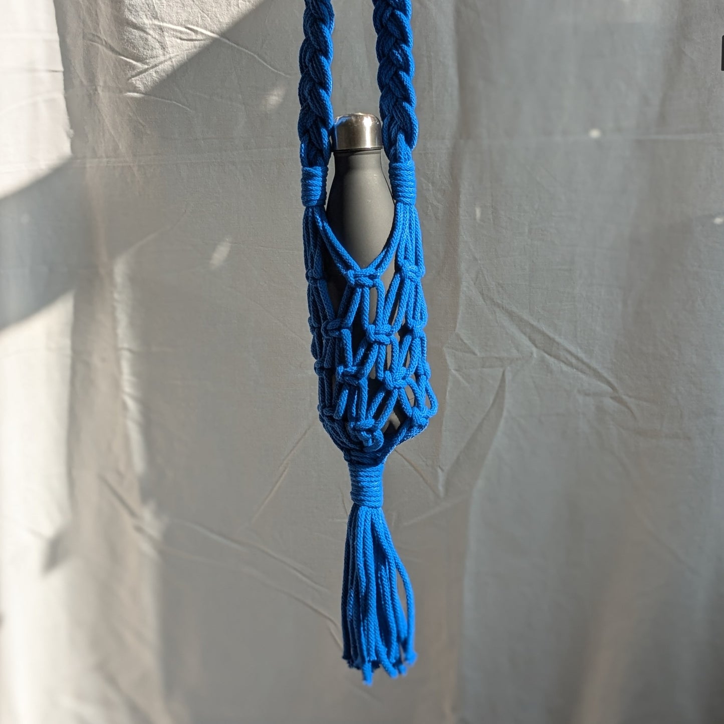 Macrame Water Bottle Carrier