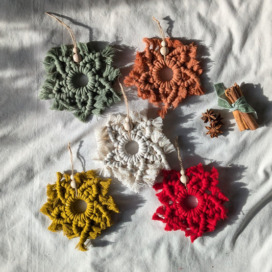 Snowflake Christmas Tree Decorations | Small Plants | Sheffield | Wednesday 17th December, 7pm