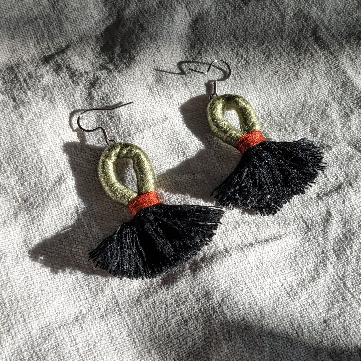 Ornate Tassel Earrings