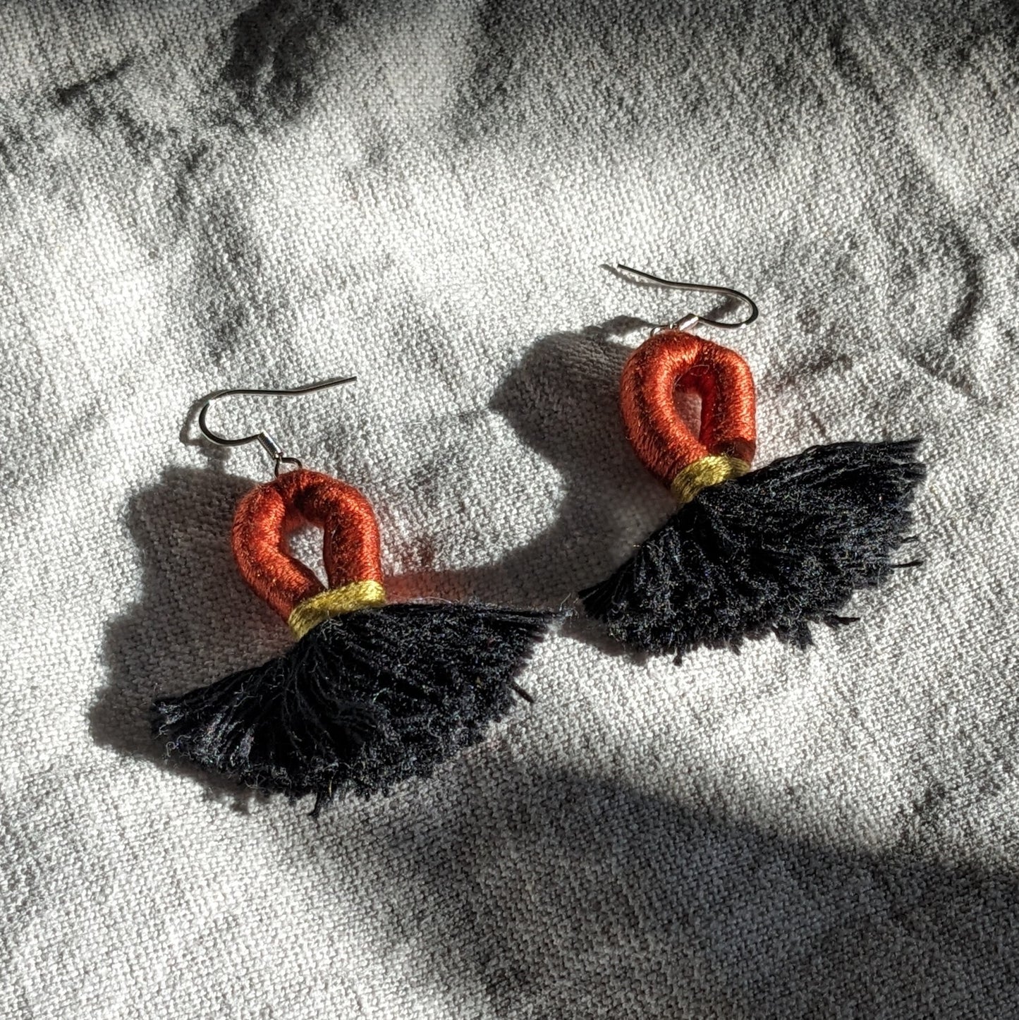 Ornate Tassel Earrings
