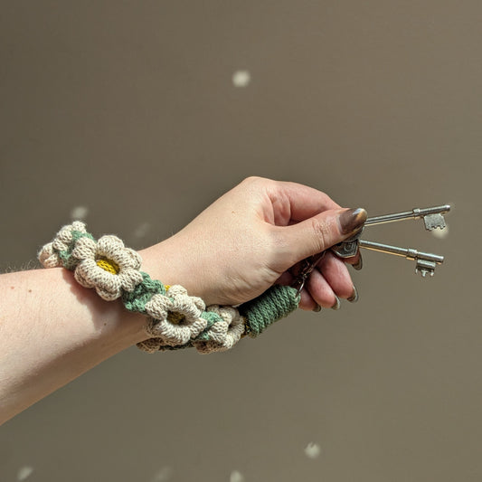Flower Power Wristlet