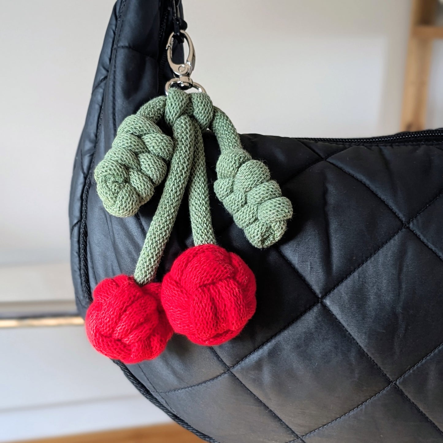 Cherry Bag Charm