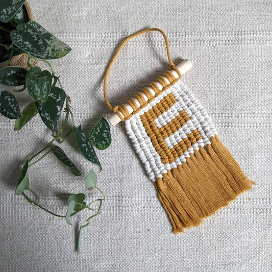 Initial Wall Hanging in 'L' or 'E' | Super Seconds Festival