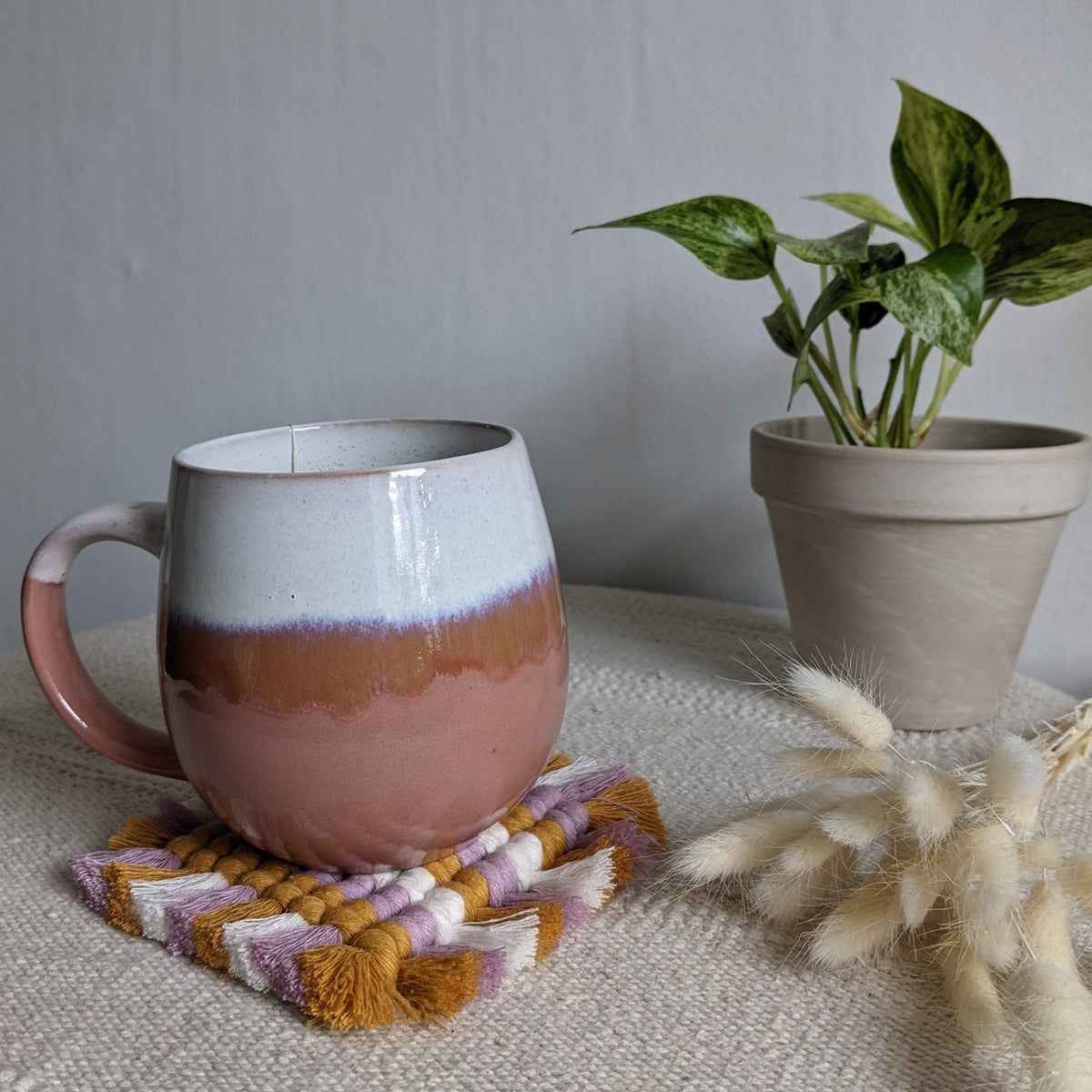 Woven Macrame Coaster | Super Seconds Festival