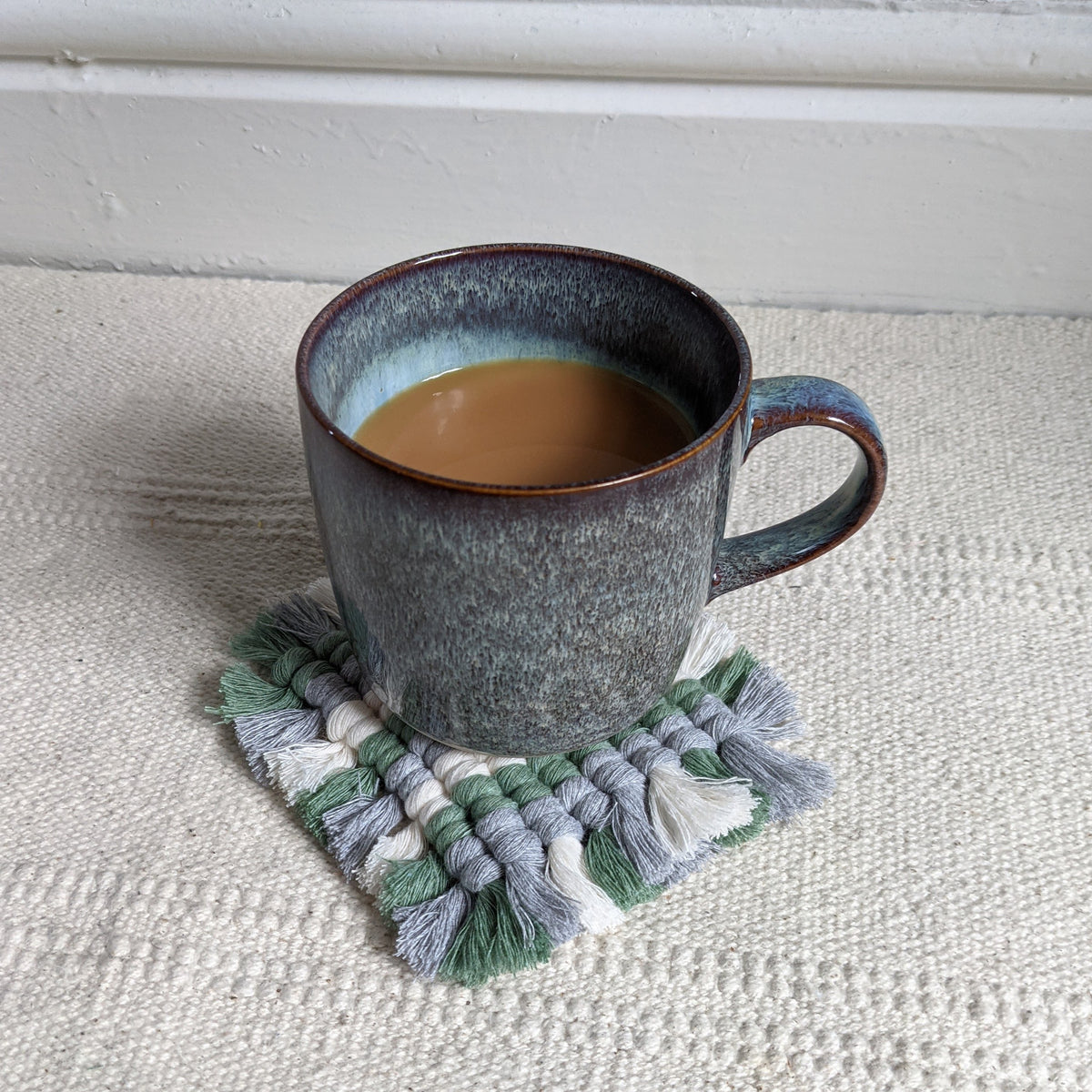 Woven Macrame Coaster | Super Seconds Festival